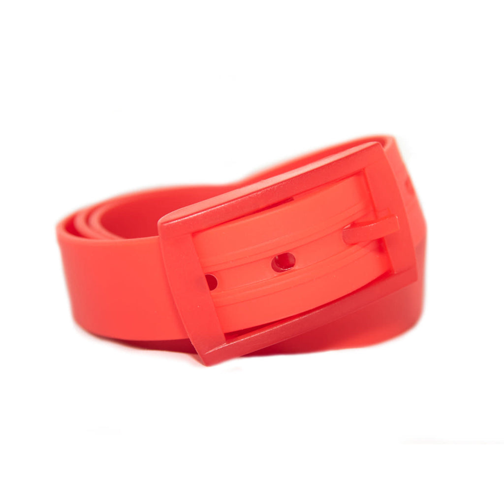 Borel Nickel Free Silicone Belt Red