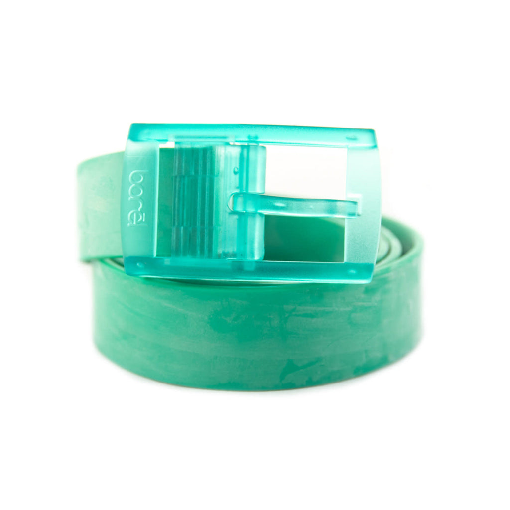 Borel Nickel Free Silicone Belt Teal