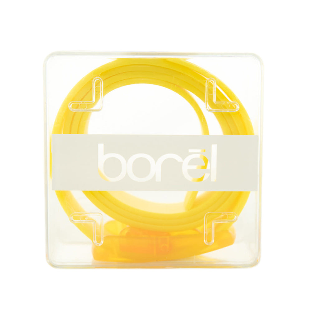 Borel Nickel Free Silicone Belt Yellow