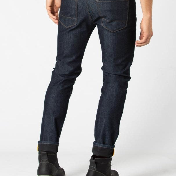 Du/er All-Weather Denim Slim Jeans - Heritage Rinse - 3 - Bottoms - Jeans