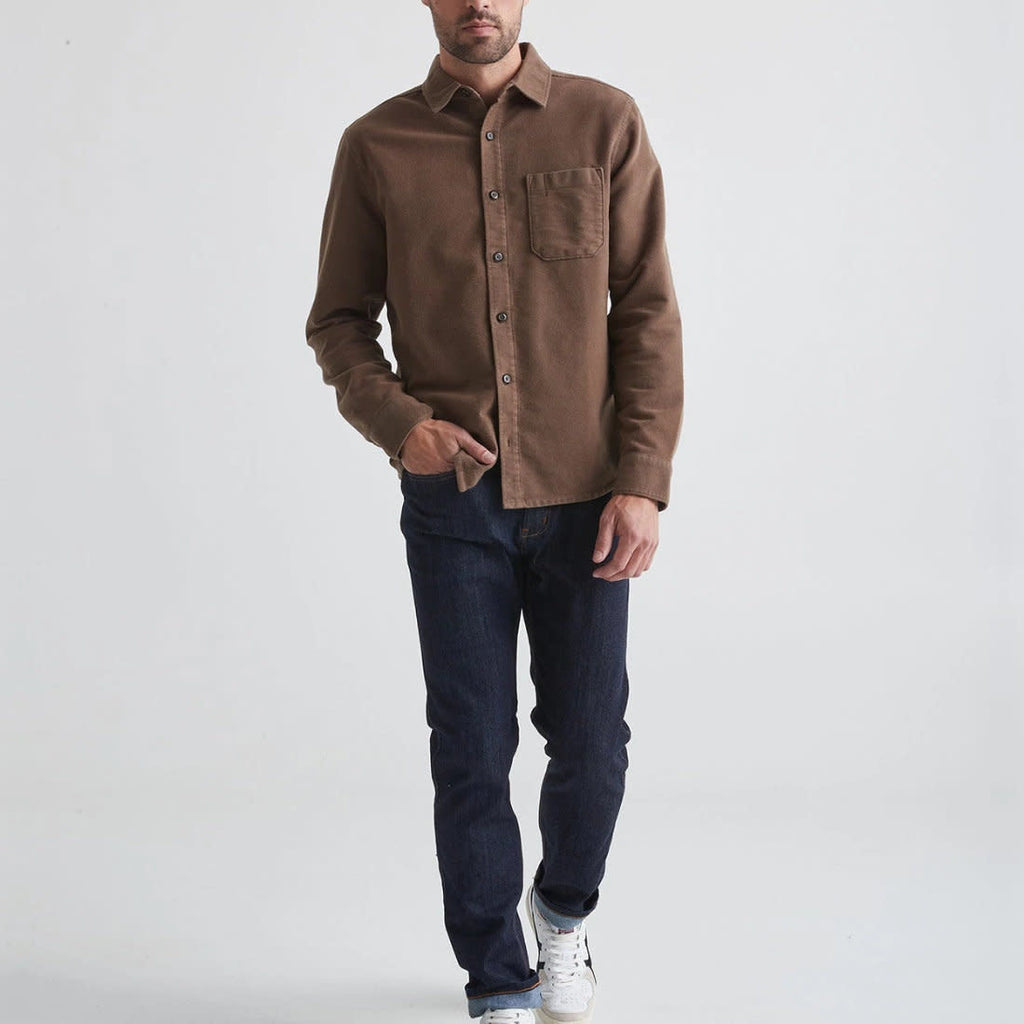 Du/er No Sweat Moleskin Shirt Kalamata