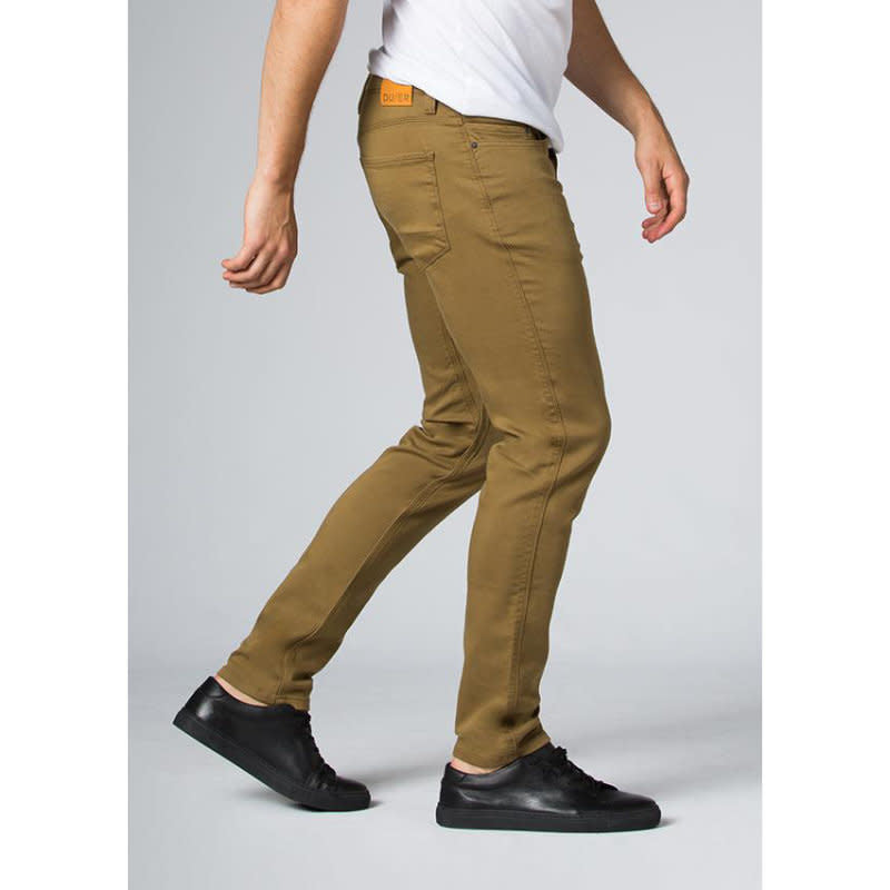 Du/er No Sweat Pant Slim Tobacco