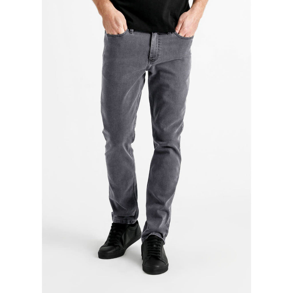 Du/er Performance Denim Slim Jeans Aged Grey