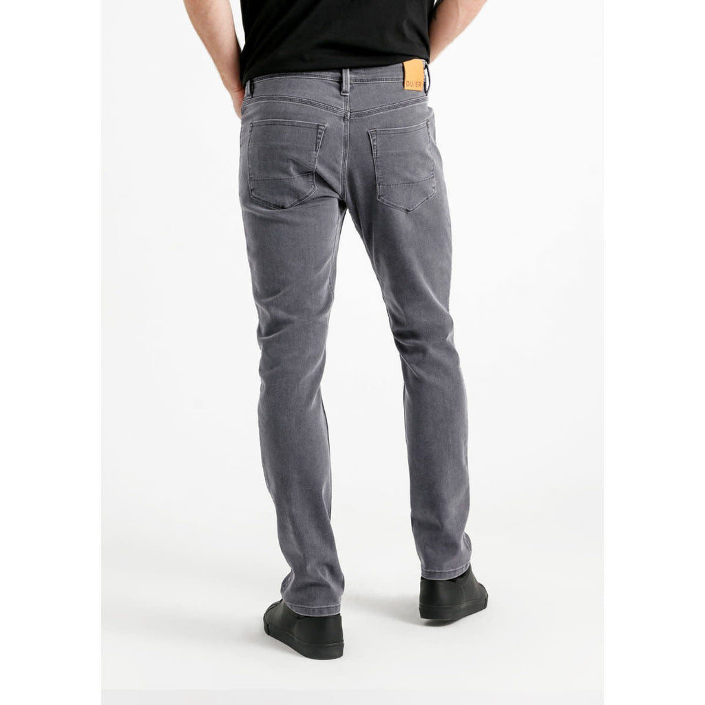 Du/er Performance Denim Slim Jeans Aged Grey