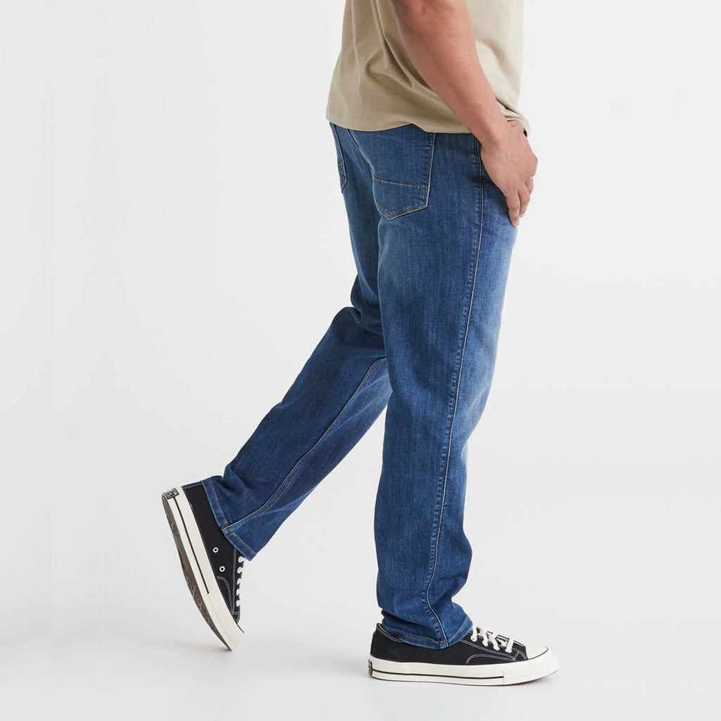 Du/er Performance Denim Athletic Straight Jeans Galactic