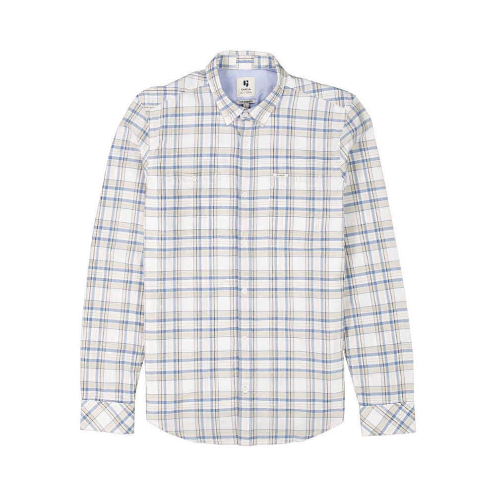 Garcia 100% Cotton L/S Shirt White