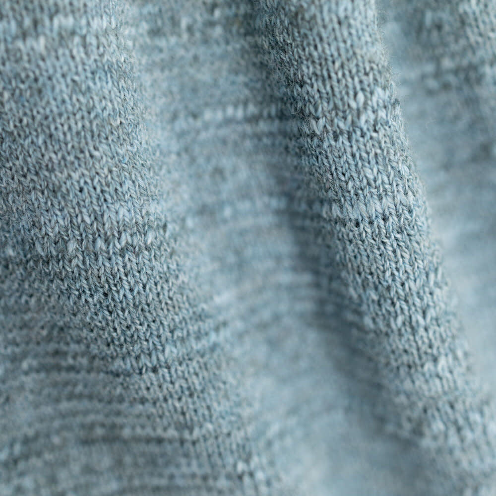 Garcia Blue Knit Long Sleeve Tee Blue