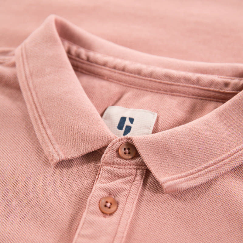 Garcia Classic S/S Polo Dusty Rouge