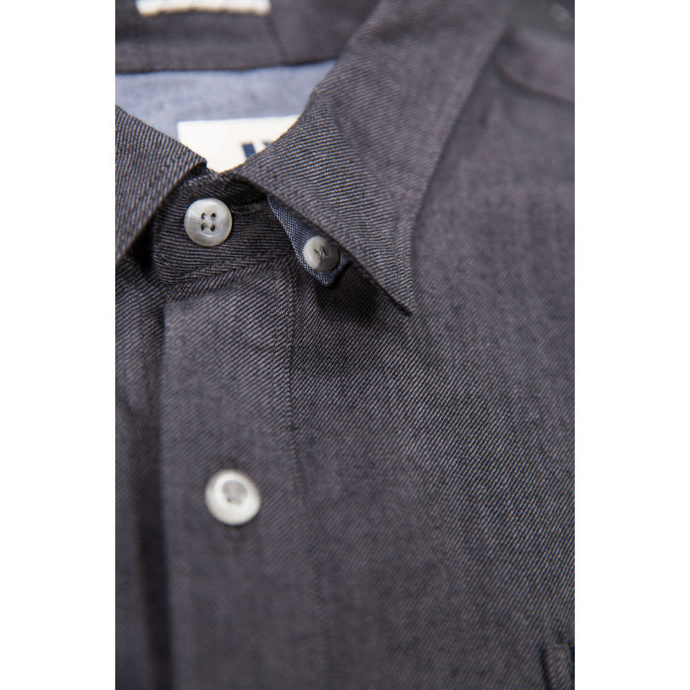 Garcia 100% Cotton L/S Shirt Graphite