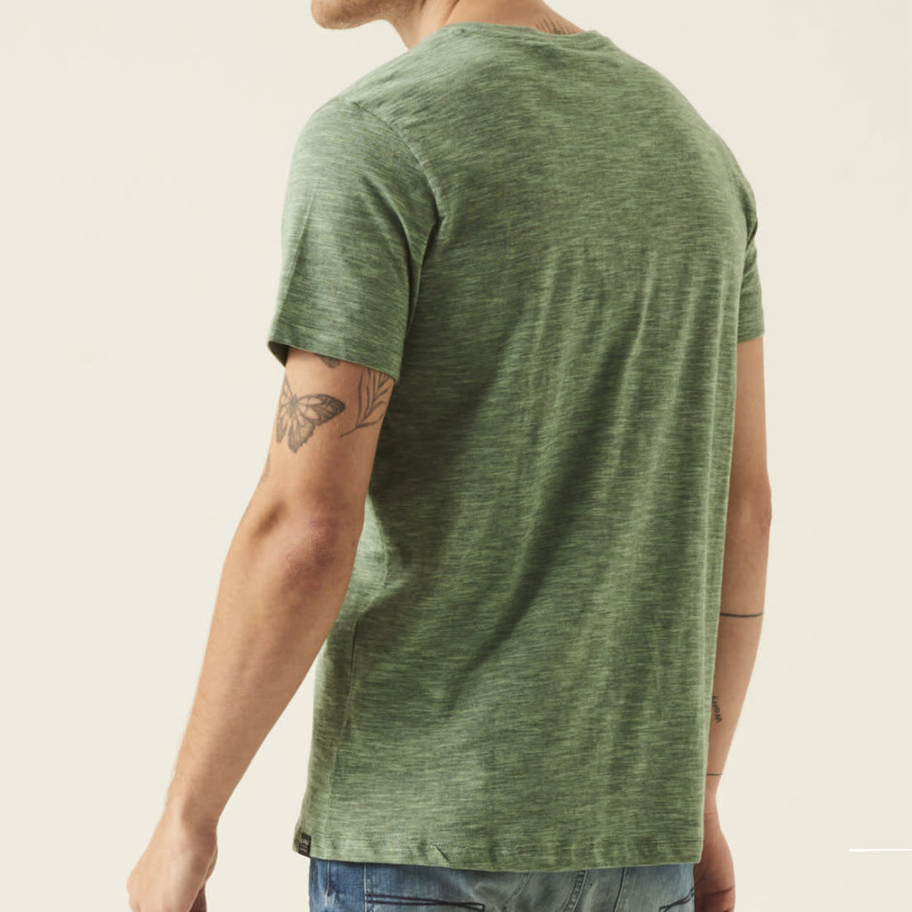 Garcia 100% Cotton Everyday Pocket Tee Bottle Green