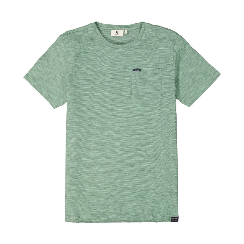 Garcia 100% Cotton Everyday Pocket Tee Bottle Green