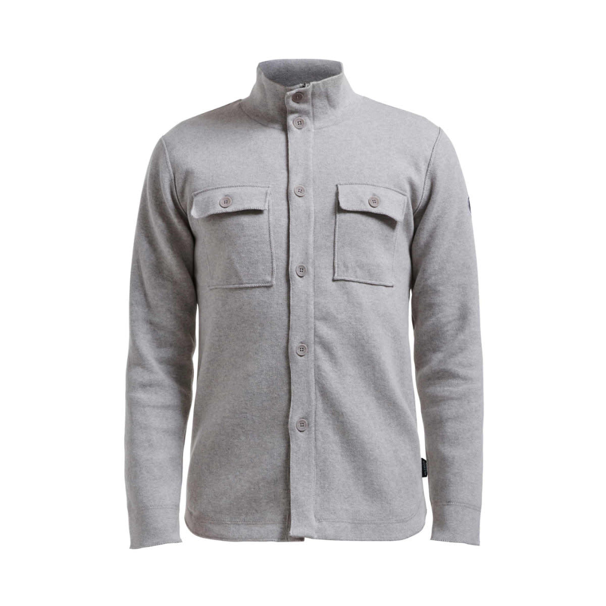 Holebrook Edwin Shirt Jacket Light Grey Melange