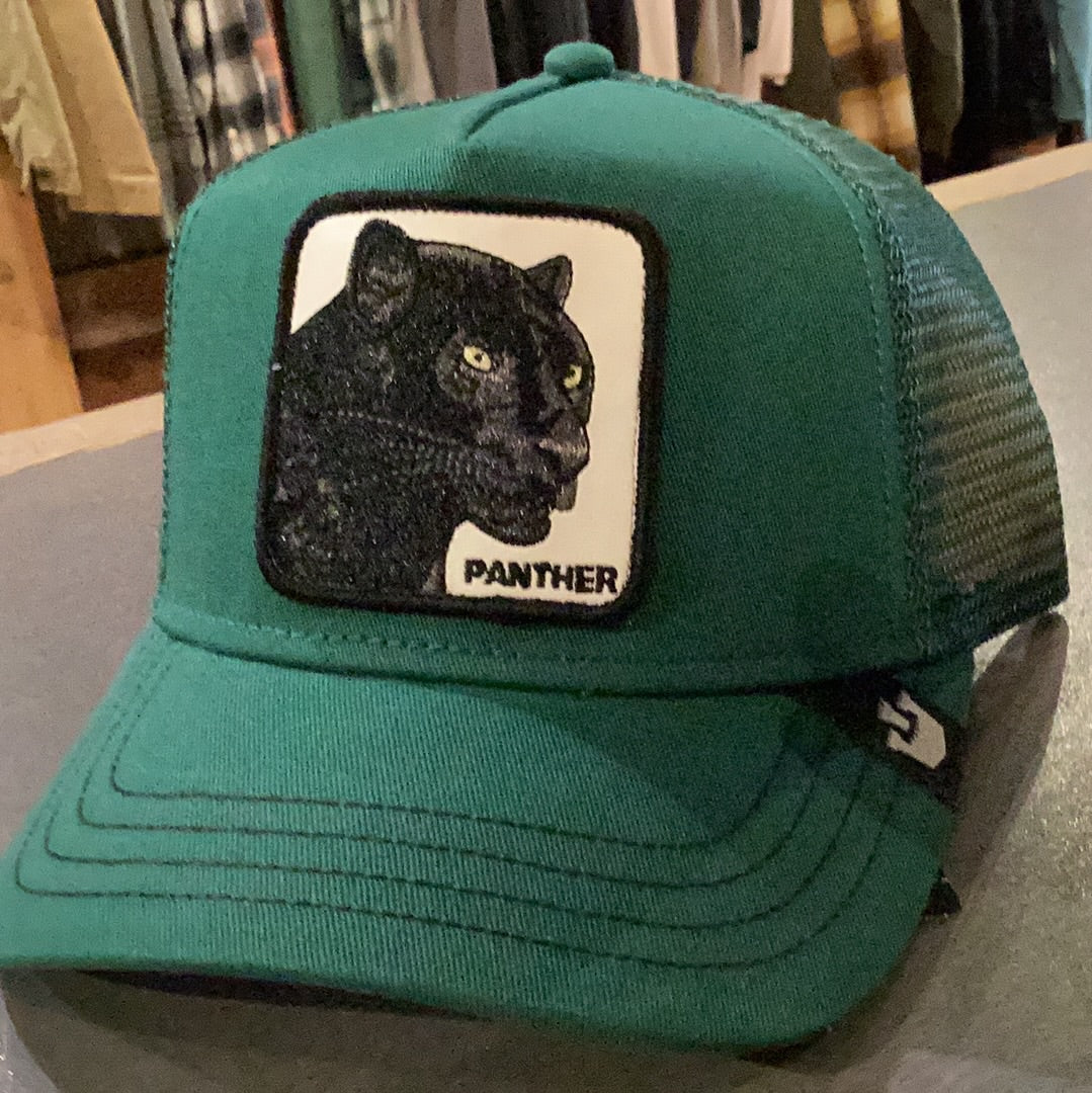 'Goorin Bros. The Panther Trucker Hat' in 'Green' colour