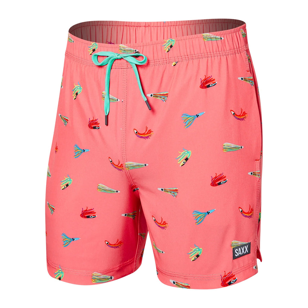 Saxx Oh Buoy 5" Swim Shorts Krakken Toile