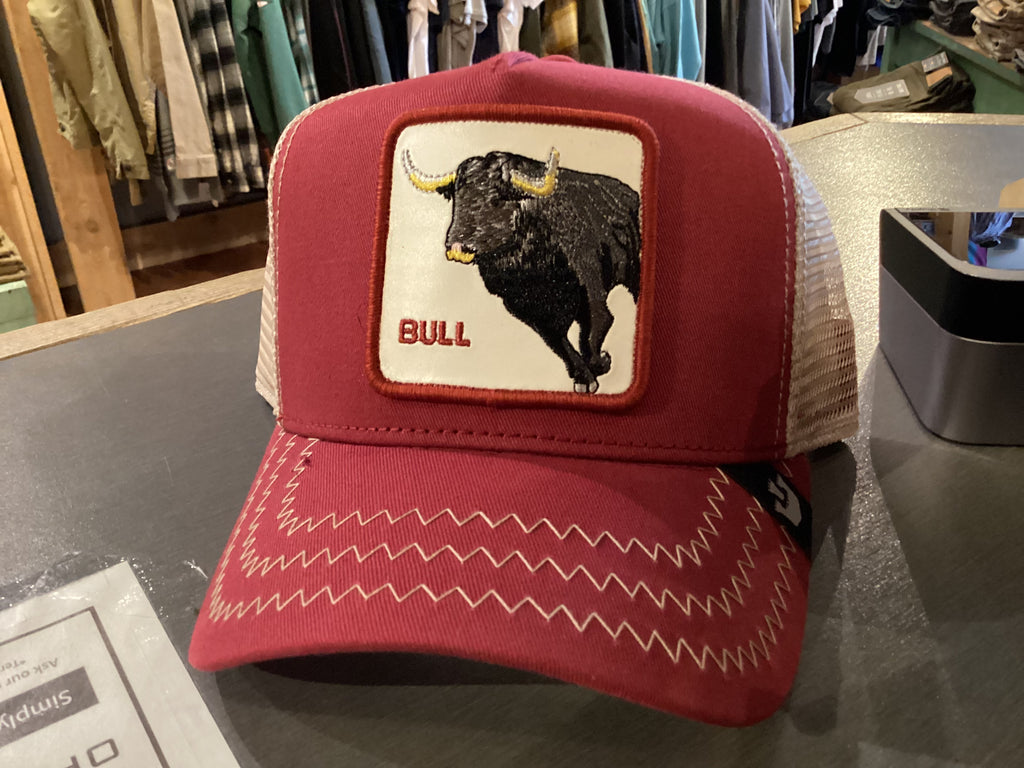 Goorin Bros. The Bull Trucker Cap Red