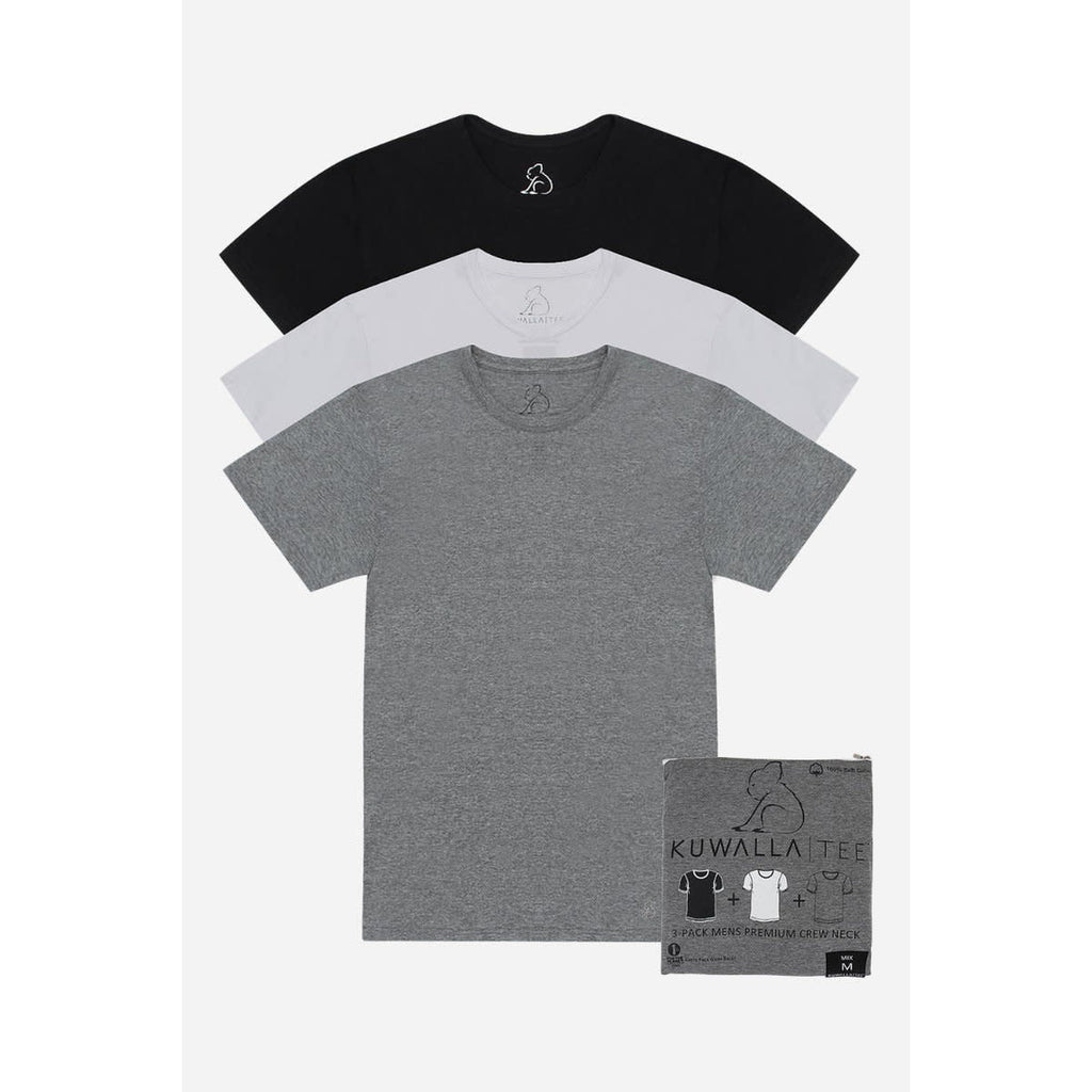 Kuwalla-Tee 3-Pack Crew Neck Mix
