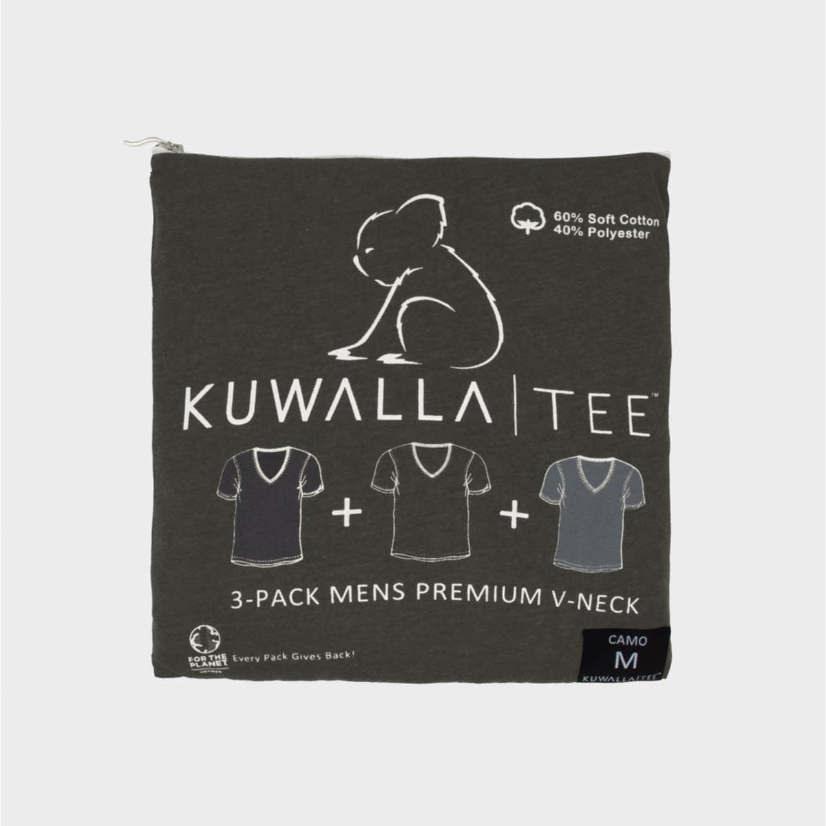 Kuwalla-Tee 3-Pack V-Neck Camo