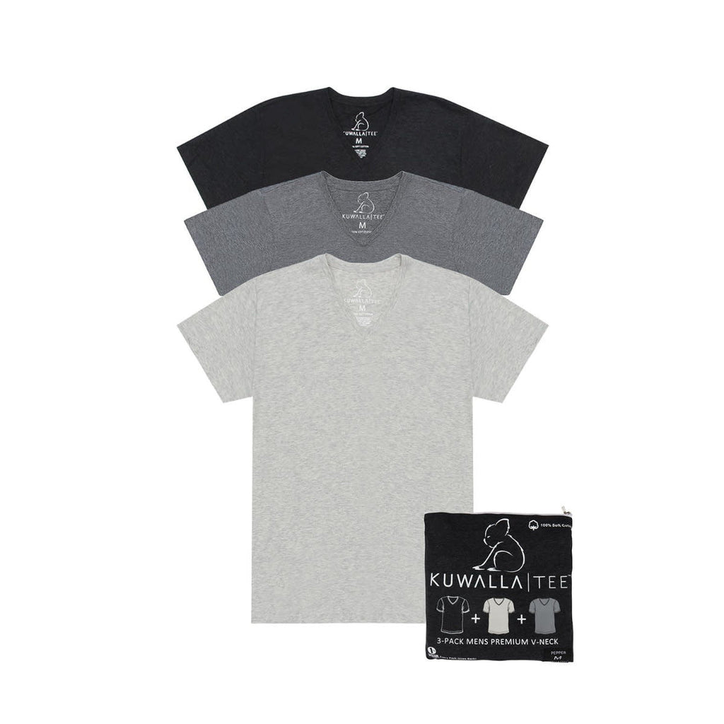Kuwalla-Tee 3-Pack V-Neck Pepper