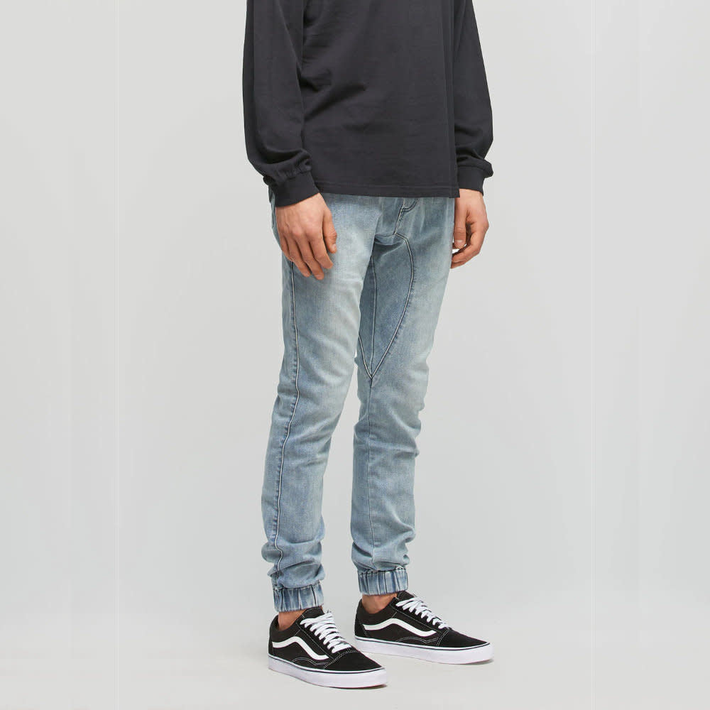 Skinny shop denim joggers