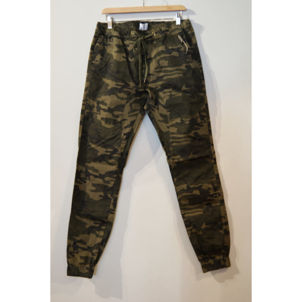 Kuwalla-Tee Midweight Chino Jogger Vintage Camo