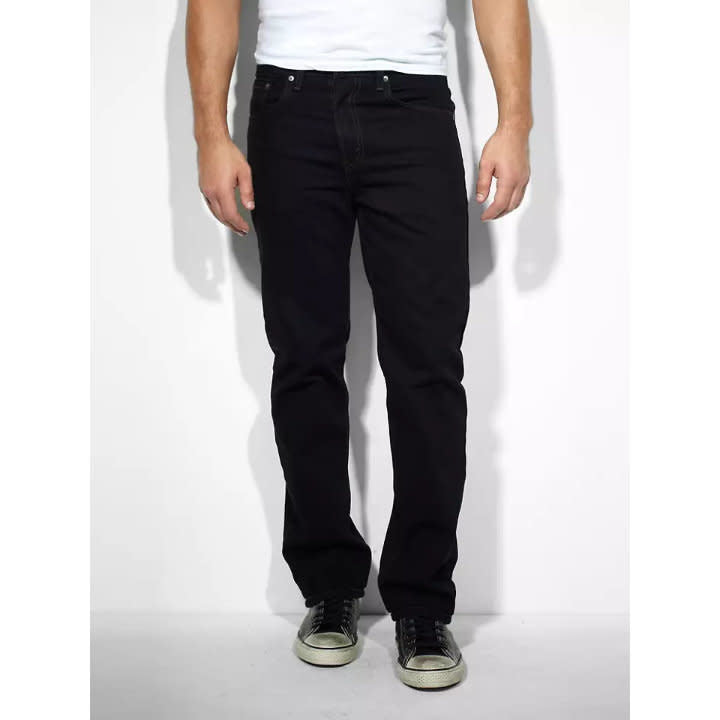 Levis 516 Slim Straight Jeans Black