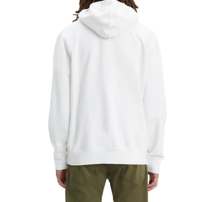 'Levis Graphic Hoodie' in 'White' colour