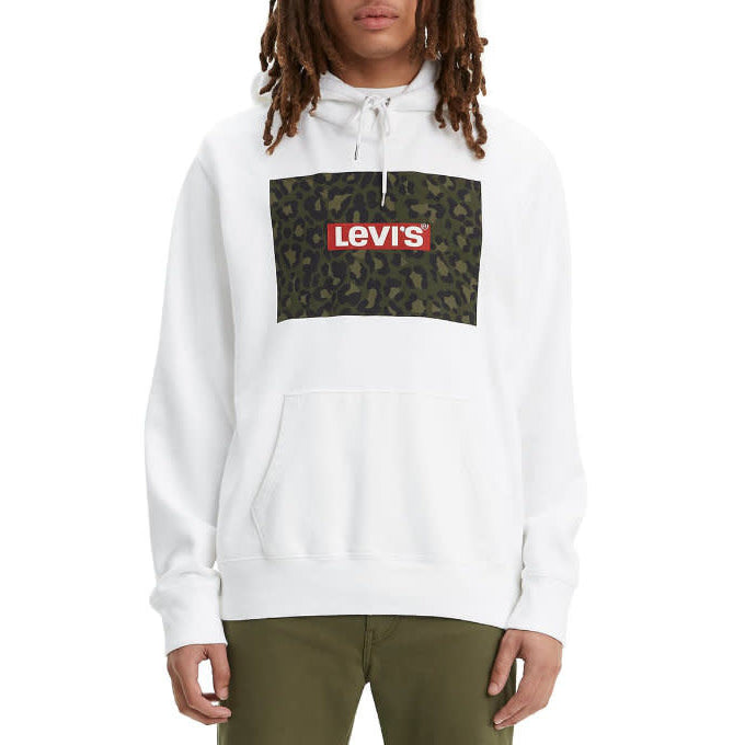 Levis Graphic Hoodie - White - 3 - Tops - Pullover Hoodies