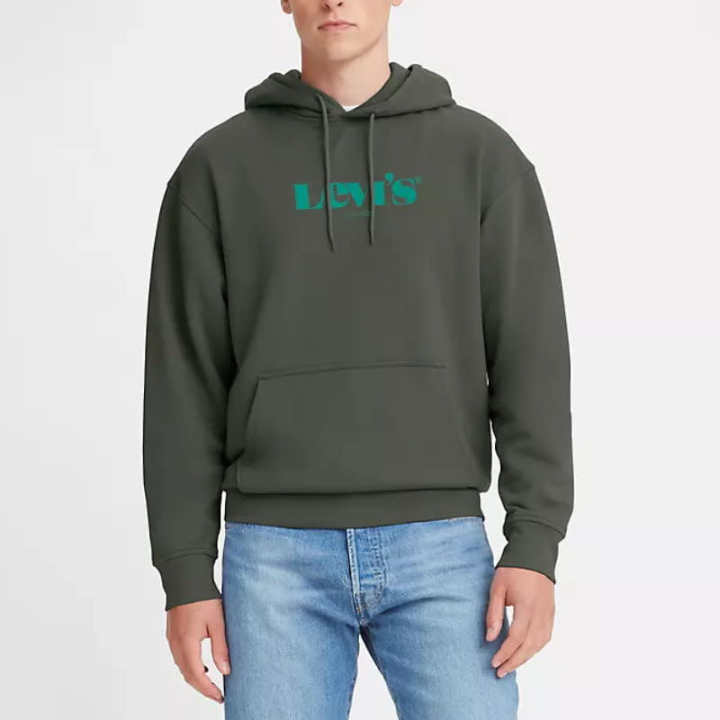 Levis Graphic Core Hoodie Olive