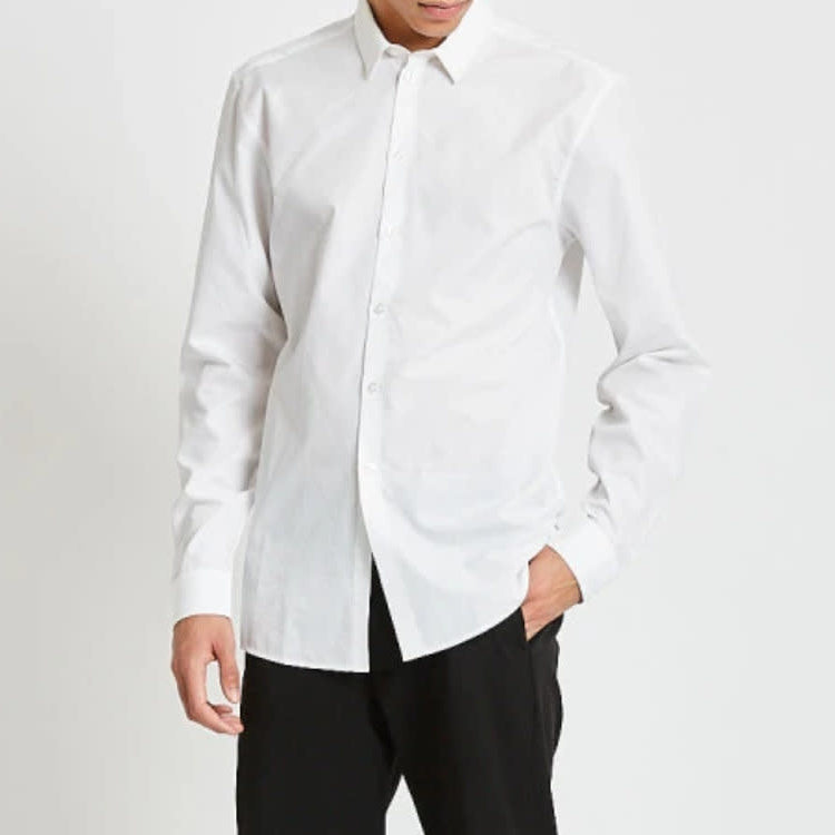 MINIMUM Hall L/S Shirt - White - 1 - Tops - Shirts (Long Sleeve)