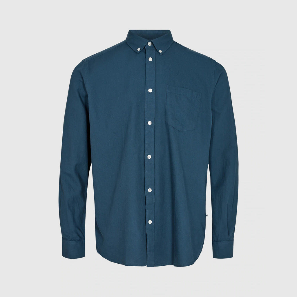 Minimum Jay 2.0 L/S Shirt Bering Sea Melange