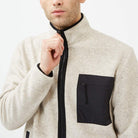 MINIMUM Tinu Jacket - Seneca/Rock Melange - 3 - Tops - Zip Sweaters