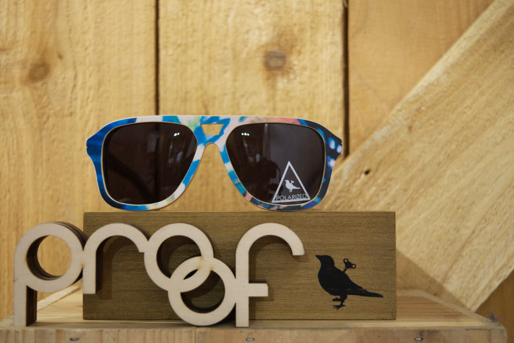 Proof Donner Skate Frame Polarized Sunglasses Matte Lens