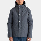 RVLT 7311 X Hooded Jacket - Dust Blue - 1 - Tops - Coats & Jackets