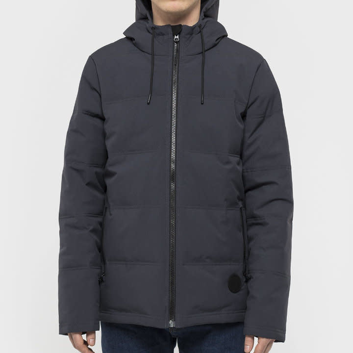 Revolution (RVLT) Jesper Hooded Down Jacket - Grey Grey
