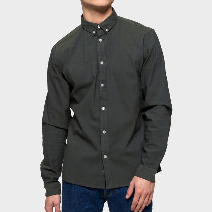 Revolution (RVLT) Maurits Button-Down Shirt Army