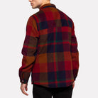 RVLT Fleece Zip Overshirt - Orange - 2 - Tops - Overshirts