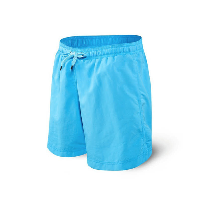 Saxx Cannonball 19" Swim Shorts Blue Maui