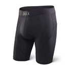 SAXX Kinetic Light Compression Mesh Long Leg - Blackout - Black - 1 - Underwear - Long Leg Boxer Briefs