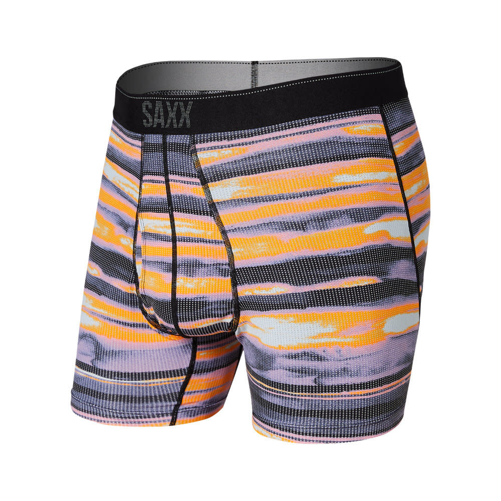 Saxx Quest Boxer Brief - Fog Bank Stripe Multi