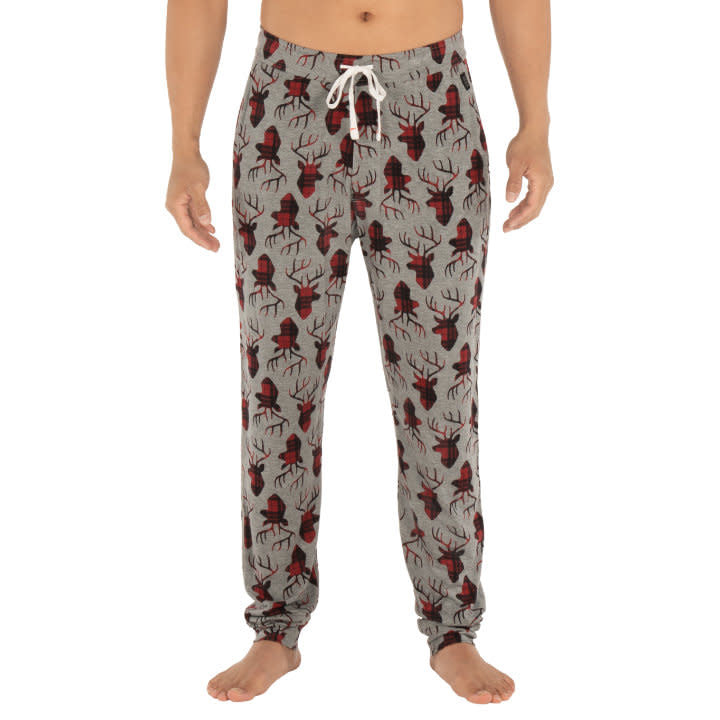 Saxx Snooze Pants Grey Buck Plaid