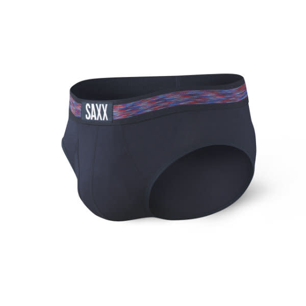 SAXX Ultra Super Soft Brief - Dk Space Dye - Black - 1 - Underwear - Briefs