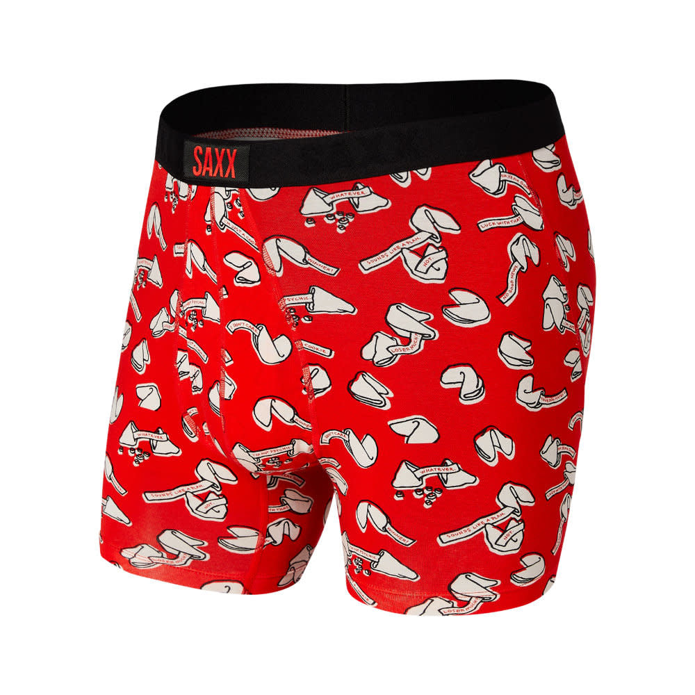 Saxx Ultra Boxer Brief - Misfortune Cookie Red