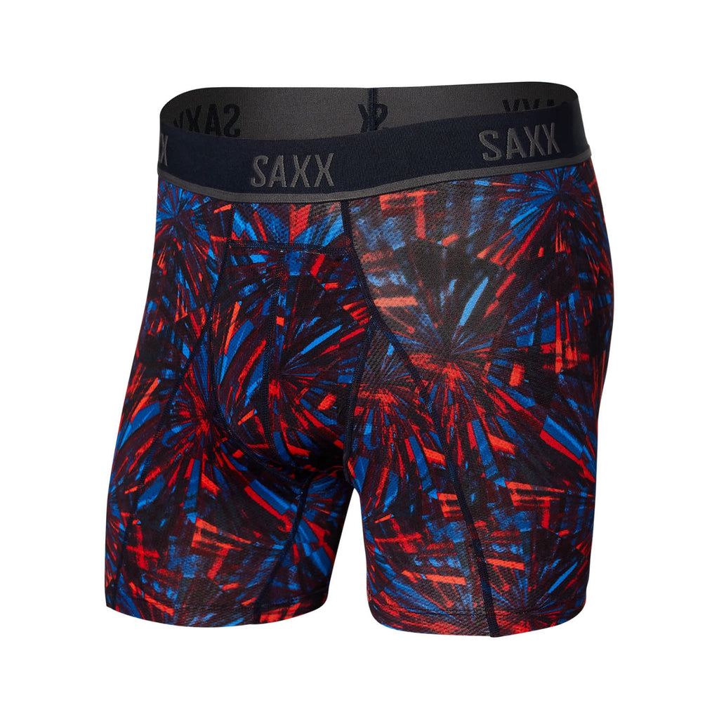 Saxx Kinetic Hd Boxer Brief - Fireworks Multi