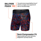 SAXX Kinetic Light Compression Mesh Boxer Brief - Fireworks - Multi - 5 - Underwear - Boxer Briefs