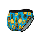 SAXX Ultra Super Soft Brief - Polka Pineapple - Blue - 2 - Underwear - Briefs