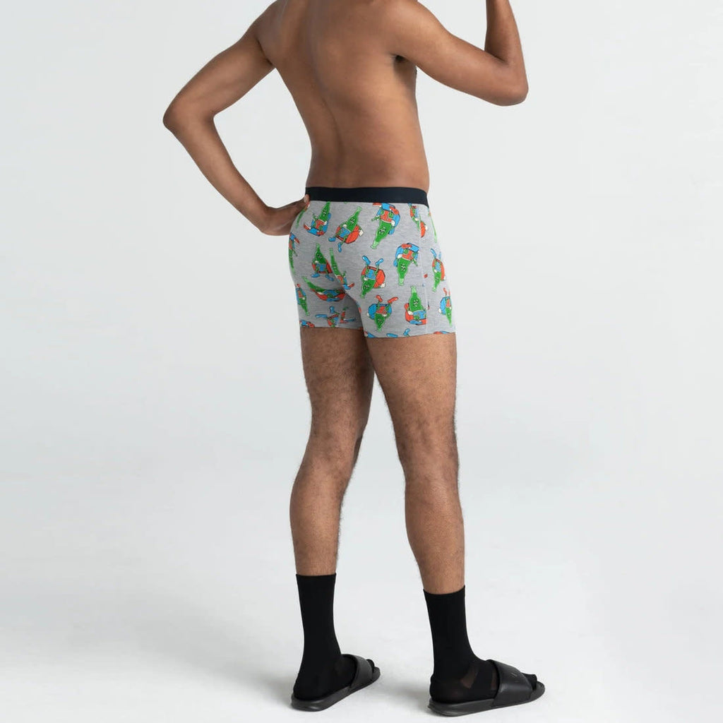 Saxx Vibe Boxer Brief - Pants Drunk Grey Heather