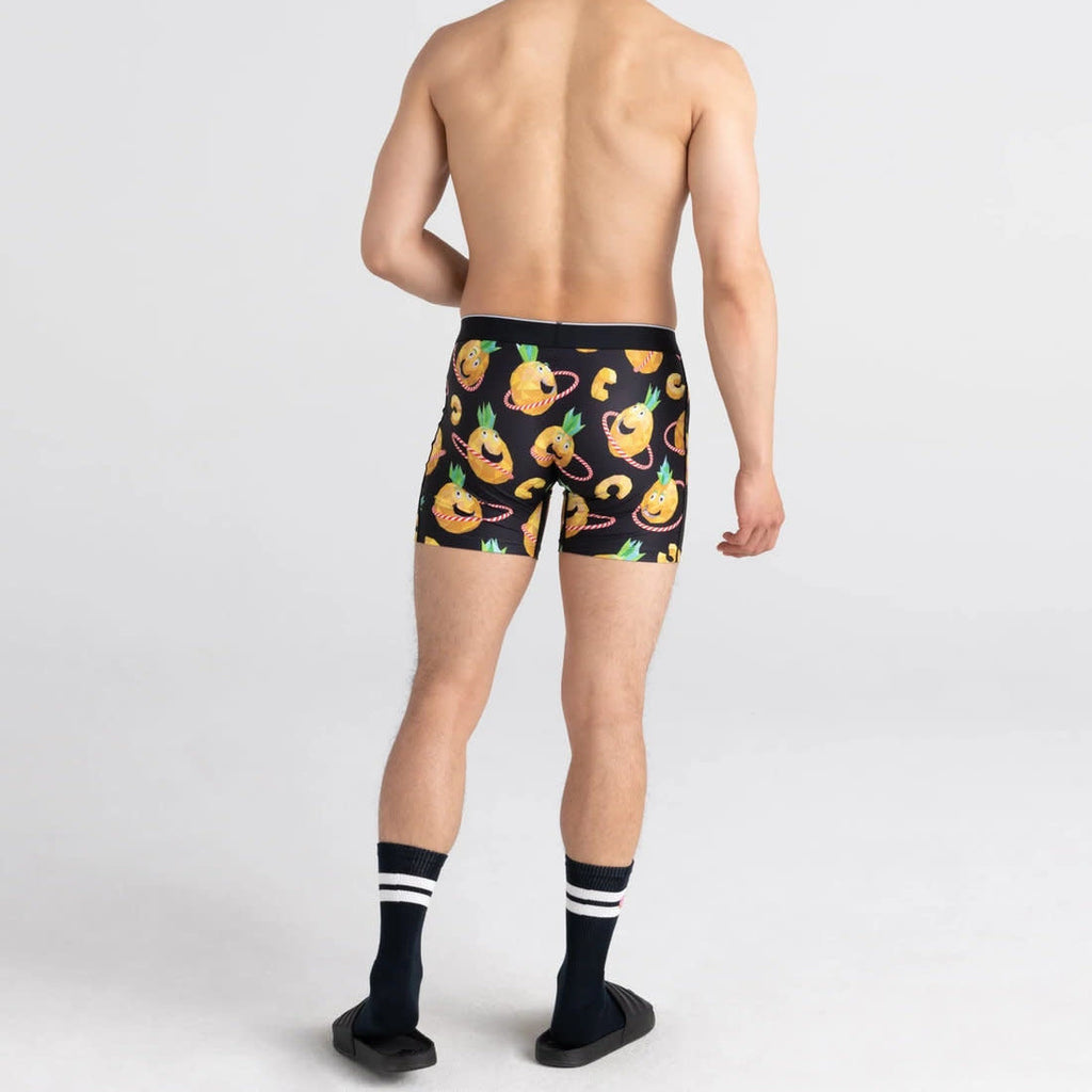 Saxx Volt Boxer Brief - Pineapple Hula Black