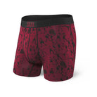 SAXX Vibe Super Soft Boxer Brief - Knockout - Red - 1 - Underwear - Boxer Briefs