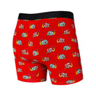SAXX Vibe Super Soft Boxer Brief - Slow Lane - Red - 2 - Underwear - Boxer Briefs