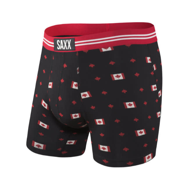 Saxx Vibe Boxer Brief - True North Black